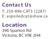 Contact A Spoiled Cat Cottage Retreat